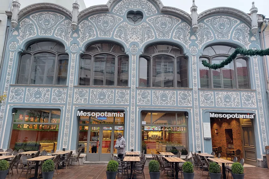 Glaswarengeschäft Deutsch K. Ignác – Fassade, Oradea