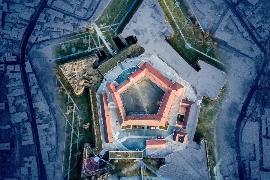 Festung Oradea – Blick von oben