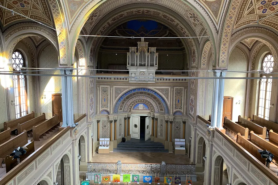 Synagogue néologue Sion – intérieur, Oradea